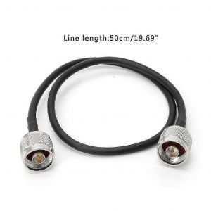 N mâle à n mâle prise rg58 câble coaxial rf adaptateur d'assemblage câbles d'extension 50 - Neuf