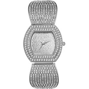 Eryi-Montre -Montre Diamant-Tout En Diamant Crystal - Bracelet Décoratif Amovible-Montre Analogique À Quartz Pour Femme/Homme - Neuf