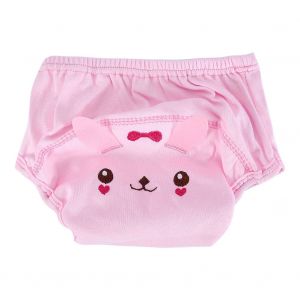 1 Couche Lavable En Coton Impermeable Et Reutilisable Pour Bebe (Lapin) - Neuf