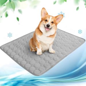 Tapis Rafraîchissant Chien Chat Portable Auto-Refroidissant Tapis Plus Durable,Résistant Aux Rayures,Tapis Pour L'été Multifoncitonnel.[X67] - Neuf