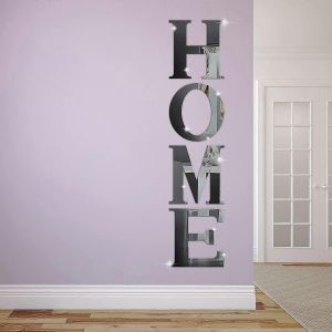4 pièces acrylique maison signe lettres famille ferme murale décor acrylique décoratif - Neuf