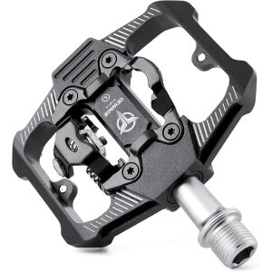 Subzonal-P&eacute;dales V&eacute;lo Spd Double Fonction - Plateau/Clipless, 3 Roulements &Eacute;tanks, Aluminium L&eacute;ger 9/16"" Avec Picots Pour Vtt Et Route,V&eacute;lo De Gravier - Neuf