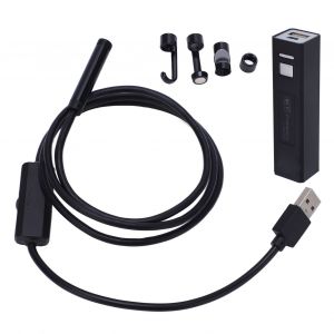 XYONG Camera d'inspection endoscopique sans fil, WiFi, HD, IP68, etanche, 8 mm, avec eclairage - Neuf