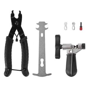 Kit D'outils De Réparation De Chaîne De Vélo Robustes : Pince À Maillons Multifonctions, Séparateur Et Jauge D'usure Pour Cyclistes - Neuf