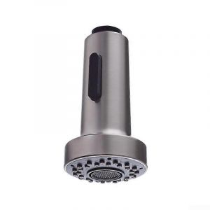 Pulv&eacute;risateur de cuisine extensible avec r&eacute;glages ajustables, finition bross&eacute;e, conception polyvalente pour une installation facile - Neuf