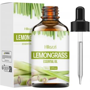 Trahoo-Huile Essentielle De Citronnelle 30ml,Uile Essentielle Aromath&eacute;rapie 100% Naturelle Pour L&iquest;Aromath&eacute;rapie, Les Massages, Diffuseur Pour Rafra&icirc;chissant, Anti-Moustique - Neuf