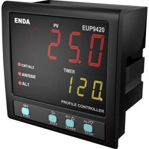 Enda - Eup9420-230 Pid R&eacute;gulateur Universel Pt100, J, K, L, T, S, R Ssr, Relais 8 A (l X H) 96 Mm X 96 Mm - Neuf