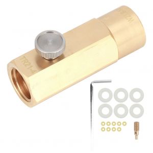 Xyong Adaptateur De Remplissage De Co2, Kit De Connecteur De Remplissage De Cylindre De Dioxyde De Carbone, Accessoires De Valve - Neuf