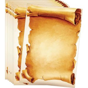 Lot De 30 Feuilles De Papier À Lettre Vintage Format A4 Idéal Pour Les Invitations Et Lettres Vintage - Neuf