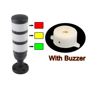Smgj5 Multicouche Rotatif Industriel Led Signal Pile Tour Voyant D'avertissement Dispositif D'alarme Dc12v24v Ac110v220v Lampe De Machines D'avertissement - Type 3 Layer-With Buzzer-Ac220v - Neuf