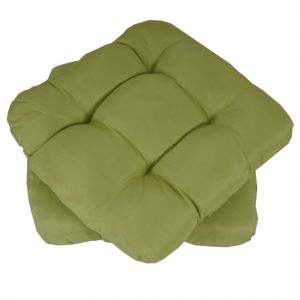 2x Coussin Dublin, Coussins De Chaise, 43x41x3cmVert Clair - Neuf