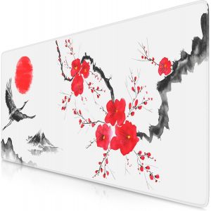 Tapis de Souris Gaming XXL 900x400mm, Mouse Pad Mat, sous-Main Bureau Gamer Extra Large en Tissu, Base antid&eacute;rapante, Haute pr&eacute;cision et Vitesse, pour Souris claviers Roccat Razer Logitech - Neuf