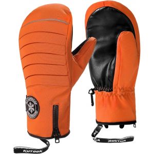 Gants De Ski Gants De Snowboard Hiver Cuir De Ch&egrave;vre Imperm&eacute;able Chauffant Coupe-Vent En Cuir Snowboard Neige Randonn&eacute;e Homme Femme - Neuf