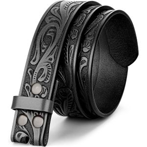 Tzf-Sangle De Ceinture En Cuir Occidental Pour Homme Et Femme, Cowboy, Cowgirl, Ceintures En Cuir Pour Jeans, Ceinture D'anniversaire, Cadeau De Noël - Neuf