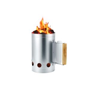 Allume-charbon pour barbecue avec chemin&eacute;e d'allumage rapide et r&eacute;partition uniforme de la chaleur - Neuf