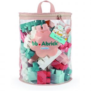 ECOIFFIER Sac demi-lune 60 pces rose - BB Abrick - Neuf