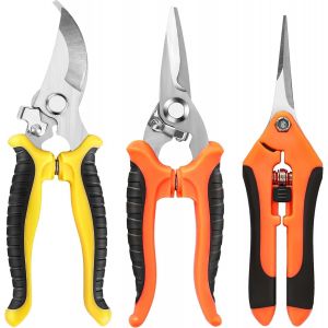 CHECARZHN--NO1-X3 Secateur De Jardin. Sécateurs De Jardinage X3 ¿ Outils De Jardinage Précis | Petits Sécateurs Ergonomiques Pour Le Jardin - Neuf
