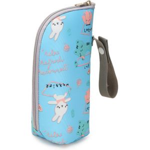 Kalanka-1pcs Sac Isotherme Pour Biberon, Sac Isotherme Biberon,Chauffe-Biberon Pour B&eacute;b&eacute;, Sac De Biberon Portable Hangable, Porte-Biberon, Pour Poussette, Voyage En Plein Airsac Bebe (Bleu) - Neuf