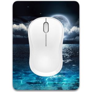 DDA-Petit tapis de souris 15,2 x 20,3 cm, antidérapant et imperméable, joli tapis de souris pour femmes, enfants, hommes, ordinateur portable, plateau de clavier, pour maison, bureau, voyage - Neuf