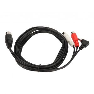 Câble DIN 5Pin mâle vers 2 RCA femelle et 3.5mm Plug and Play Câble de connexion au son stéréo pour haut-parleurs Équipement HiFi - Neuf