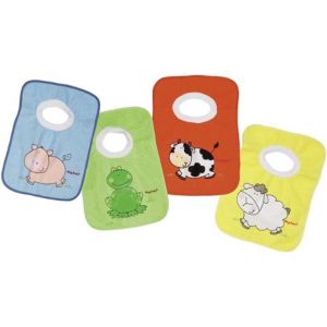 Kalanka-Bavoirs Encolure - Lot De 4 - Neuf