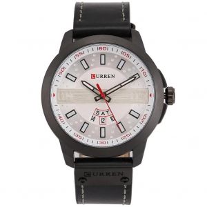 Curren &Agrave; La Mode Calendrier Homme Montre Pu Bracelet En Cuir Quartz Montre-Bracelet &Eacute;tanche Couleur 5 - Neuf