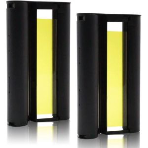 NouvelHorizonstore-Compatible pour Canon Selphy CP1300 CP1200 Selphy KP-108IN 2 Cartouches d'encre Compatible avec Imprimante Canon Selphy CP Series CP1300 CP1200 CP1000 CP910 CP800 CP810 (Pas de Pap - Neuf