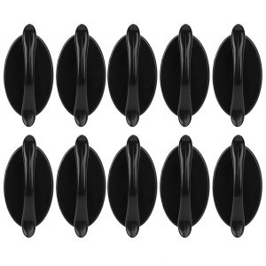 Hjlian Lot De 10 Boutons De Tiroir Auto-Adhesifs Pour Porte Coulissante De Cuisine, Fenetre, Armoire, Placard - Neuf