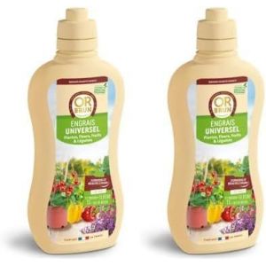 Teppe-Engrais Universel - 1l - Nourrit Les Plantes & Améliore La Floraison - Fabriqué En France - Utilisable En Agriculture Biologique Obrecluni1 (Lot De 2) - Neuf