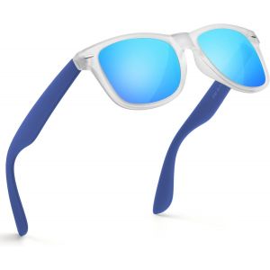 Lunettes De Soleil Homme Polarisées Pour Hommes Et Femmes Protection Style Classique Lunettes Ultralégères Verres Anti-Reflets Conduite Pêche Sports Avec Lunettes De Soleil - Neuf