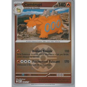 Carte Pok&eacute;mon - Cam&eacute;rupt - 028/217 - Reverse Rapid Ball - H&eacute;ros Transcendants - Neuf