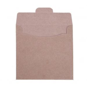 50pcs enveloppes en papier kraft rétro chic cd DVD enveloppe stationnaire stockage kraft sac d'emballage accessoires pour cadeau de mariage - Neuf