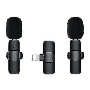 Microphone sans fil pour Ipad Iphone,microphone cravate sans fil avec r&eacute;duction du bruit automatique (kui) - Neuf