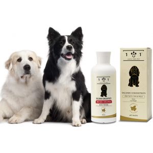 Jgd-Conditionneur Concentr&eacute; Naturel Et V&eacute;g&eacute;tal, 250 Ml &iquest; Baume Pour Chiens Et Chats - Rend Le Pelage Doux Et Facilite Le Peignage - Convient &Agrave; Tous Les Types De Poils, Linea 101 - Neuf