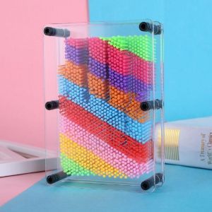 Tableau D'art 3d Colore Pour Enfants, Modele De Main Interessant Pour Les Jouets Et La Decoration Du Bureau A Domicile - Neuf