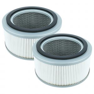 vhbw 2x filtre compatible avec K&auml;rcher T 10/1, T 191 aspirateur - filtre HEPA noir / blanc / gris - Neuf