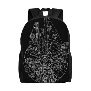 Sac à dos Star Wars pour adolescent, cartable en toile, sac à dos pour ordinateur portable, unisexe - HXN2130 - Neuf