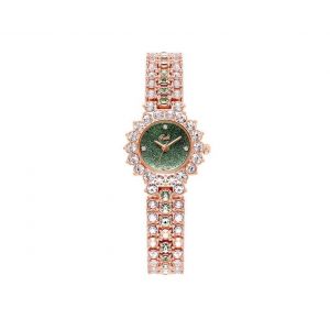 Montre-Bracelet &Agrave; Quartz Pour Femme Avec Cadran De 26 Mm, &Eacute;tanche, Fermoir En Acier Inoxydable, Bo&icirc;tier En Alliage, Design &Eacute;l&eacute;gant - Neuf
