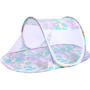 Kal-Moustiquaire Pour Lit De Bébé, Moustiquaire De Tente Portable, Convient À La Chambre Familiale, Moustiquaire Pliable Pour Lit De Bébé, Aux Voyages En Plein Air - Neuf
