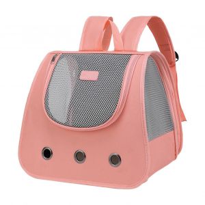 Pliable Chat Porteur, Mesh Respirant Avec Sangle D'&eacute;paule, Airlineapproved Sac &Agrave; Dos En Rose - Neuf