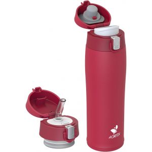 Gourde Isotherme, 350ml/500ml/750ml Bouteille Isotherme, Gourde Enfant En Acier Inox 18/8, Gourde Sport Anti-Fuite, Mug Isotherme Sans Bpa Pour Sport, Extérieur Et Quotidien - Neuf