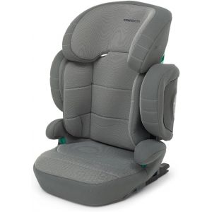 Nouvelhorizonstore-Si&egrave;ge Auto Open I-Size Pour Enfant De 100 &Agrave; 150 Cm De Hauteur, 3-12 Ans, Conforme Ece R129, Fixation Dualfix (Isofix Et Non), Protection Des Chocs Lat&eacute;raux, D&eacute;houssable, Gris - Neuf