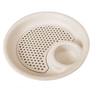 HJLIAN Egouttoir a double couche pour boulettes de fruits avec vinaigre de trempage (blanc creme) - Neuf