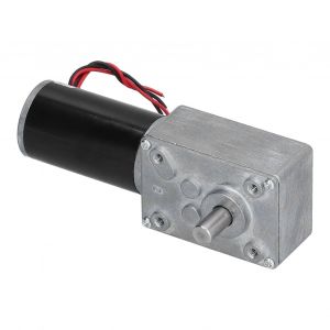 XYONG Moteur a vis sans fin, turbine autobloquante, reducteur electrique en aluminium moule sous pression, 12 V, 30 tr/min - Neuf