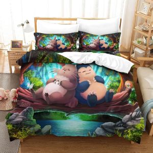 Housse De Couette Totoro Housse De Couette Imprim&eacute;e Japon Anime - Neuf