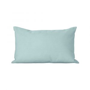 Coussin velours turquoise 30x50 cm - Neuf