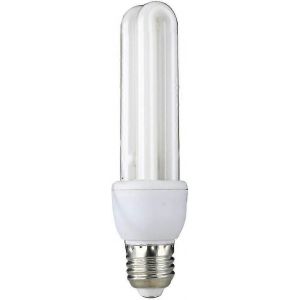 4pcs E27 Spirale Trois Couleur Primaire 2u 20w Ampoule À Économie D'énergie Super Bright En Forme De U Lampe À Économie D'énergie - Neuf