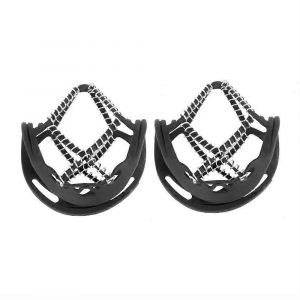 Al583767967549 1 Paire En Acier Inoxydable Caoutchouc Crampons Pinces Randonnée Escalade Chaussures À Ressort Crampo - Neuf