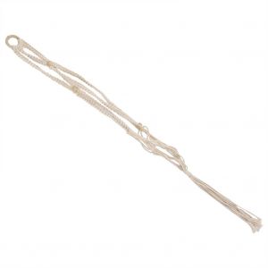 HJLIAN Support de pot de fleurs fait a la main, corde suspendue, decoration murale - Neuf