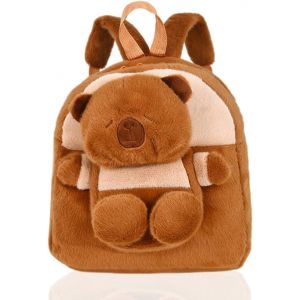 KALSC-Peluche Sac À Dos Pour Enfants,Sac À Dos Ours,Mignon Peluche Animaux Sac À Dos,Adapté À L'École,Aux Voyages,Activités De Plein Air¿29×29×10Cm¿ - Neuf